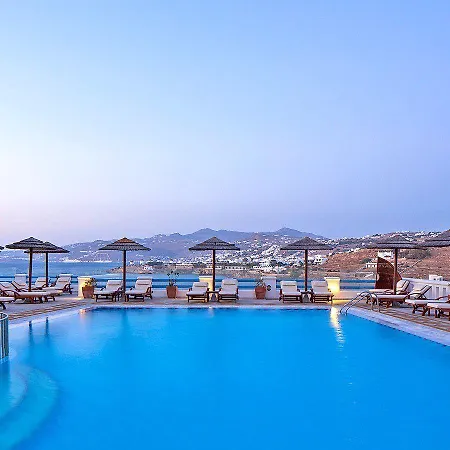 酒店 海滩大酒店 Mykonos Town